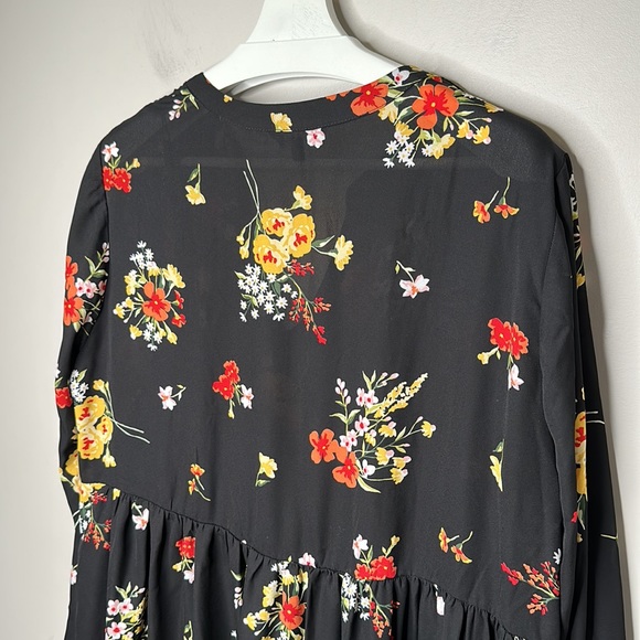 ✨ 3 for $35 ✨ George Black Floral Print Dress - Picture 11 of 12